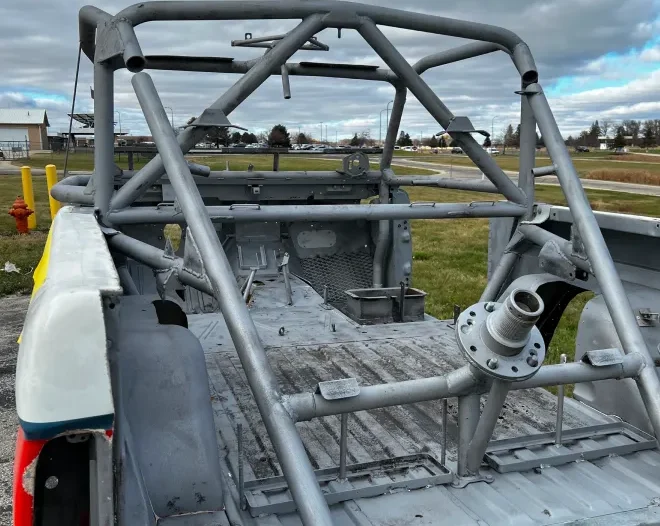 vehicle sandblasting car frame blasted cologne mn